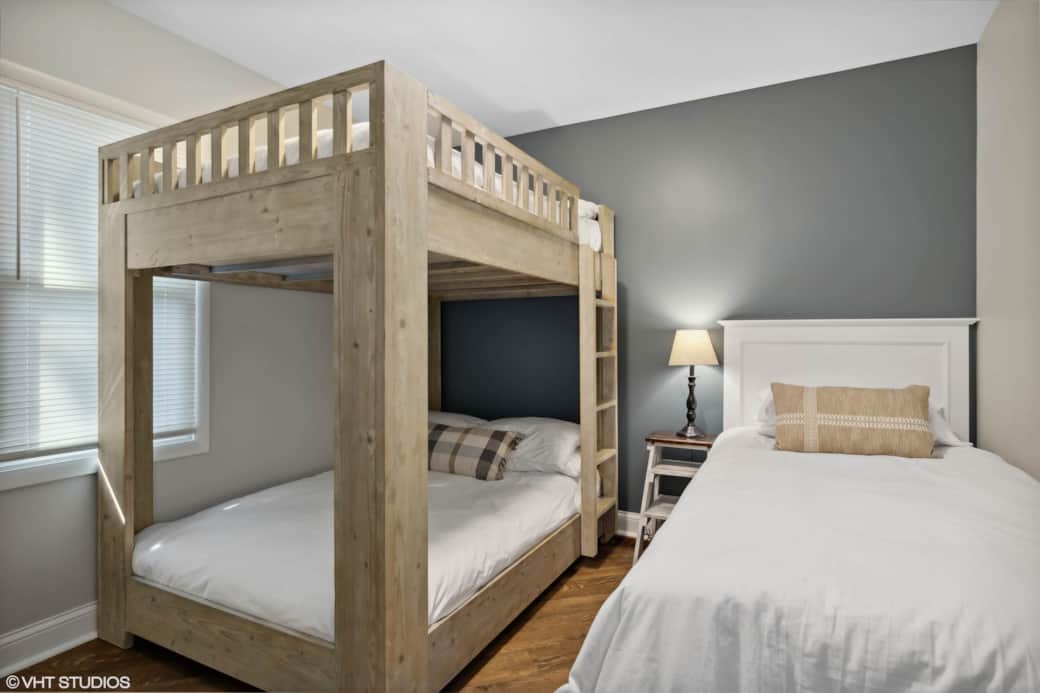 Bedroom 2 - Full Over Full Bunk Bed And XL Twin