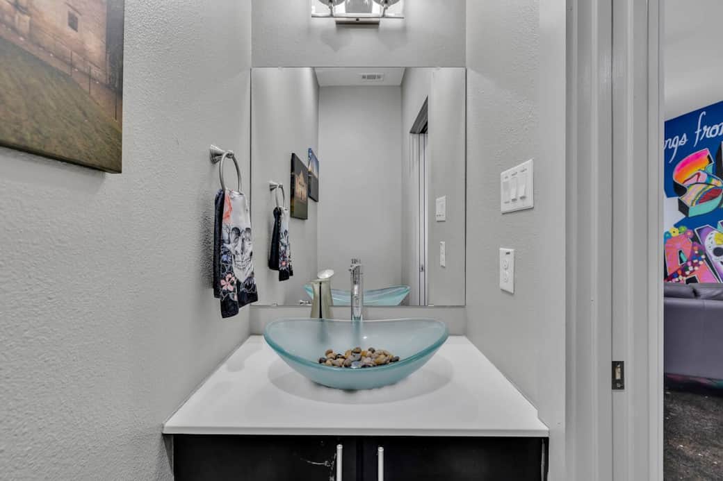 Enjoy convenience with a half bath located on the main floor.