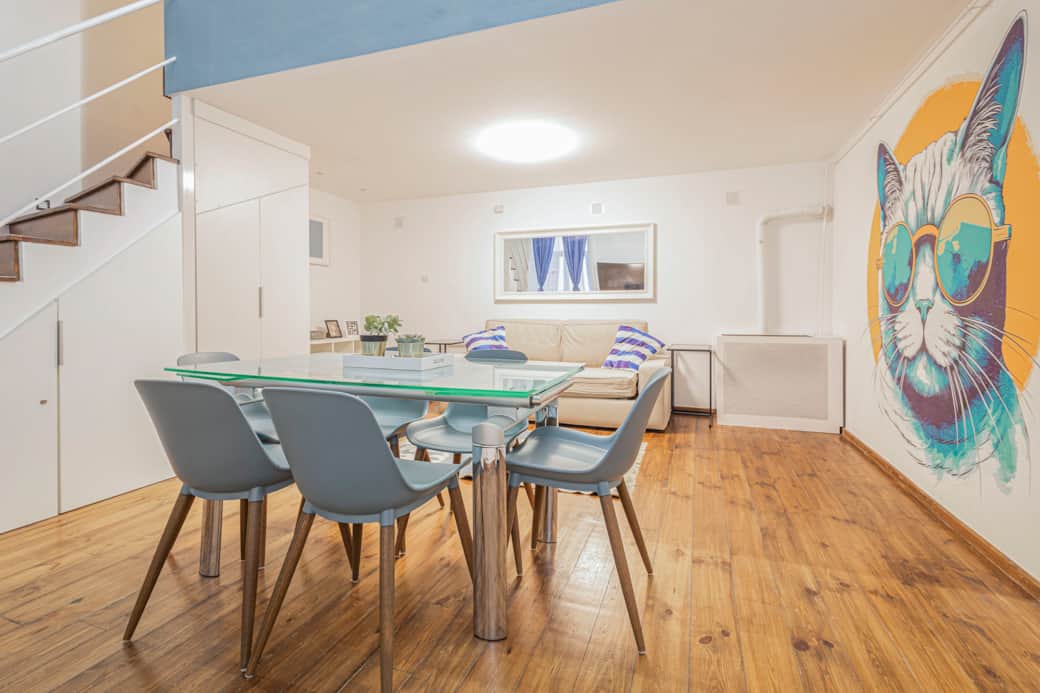 Dining area and Living room
