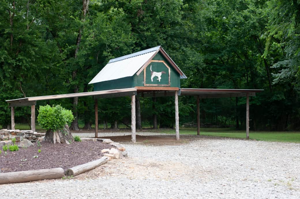 Covered Parking Area