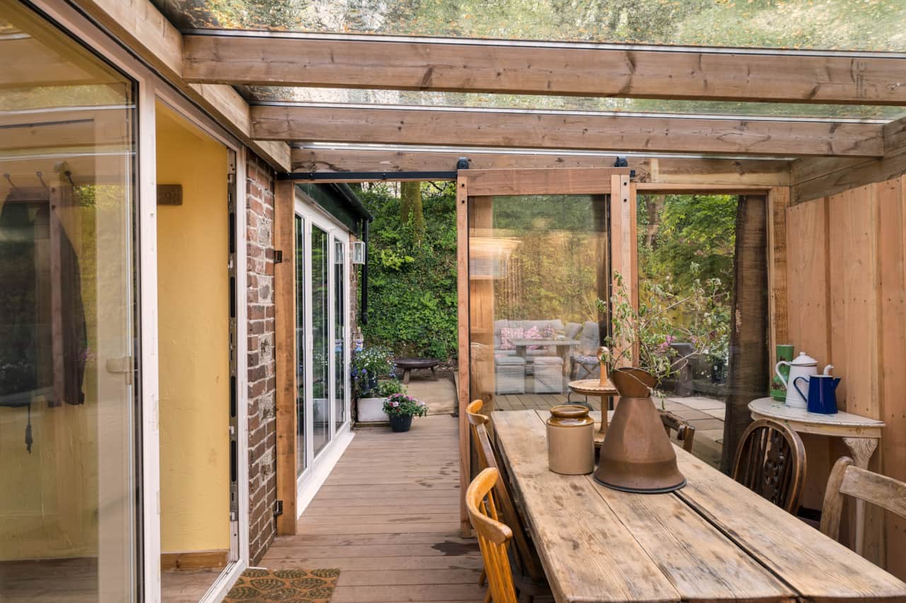 Conservtory and garden