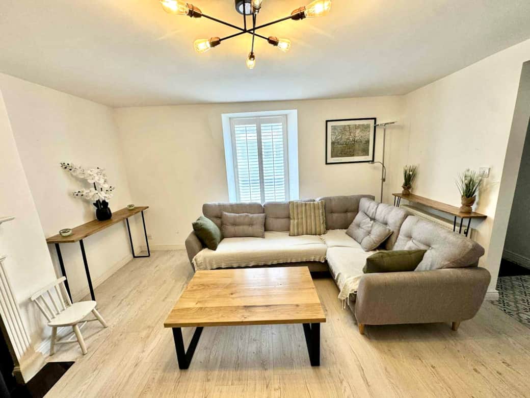 The living room