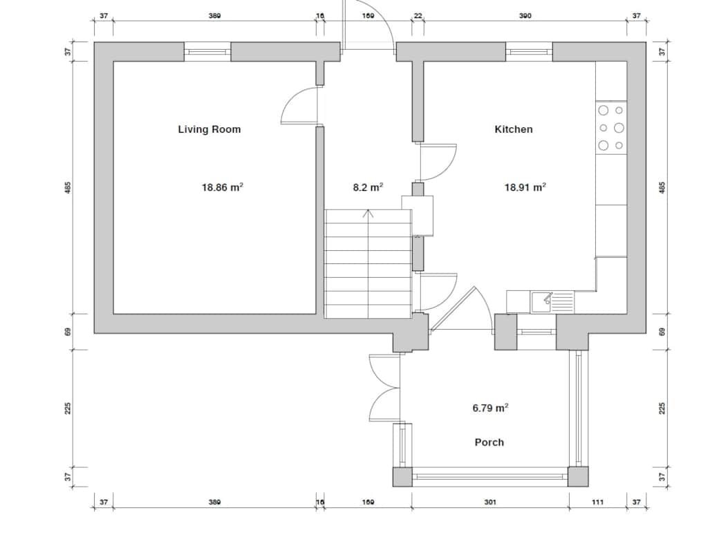 Plan - downstairs Plan - downstairs