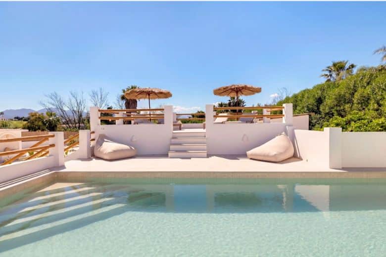 Lounge area at Finca Bohemia