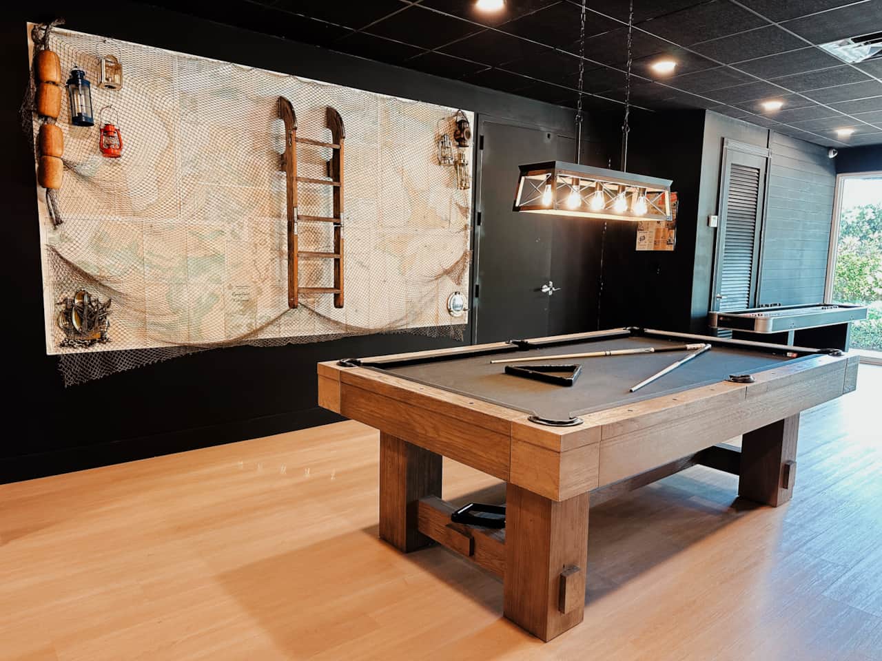 Every detail tells a story—our Mariners Club speakeasy is decorated with authentic Key Largo finds.