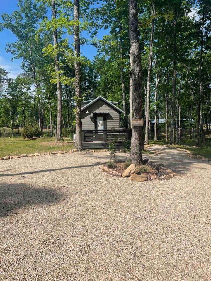 Tiny home nestled on 1 acre 