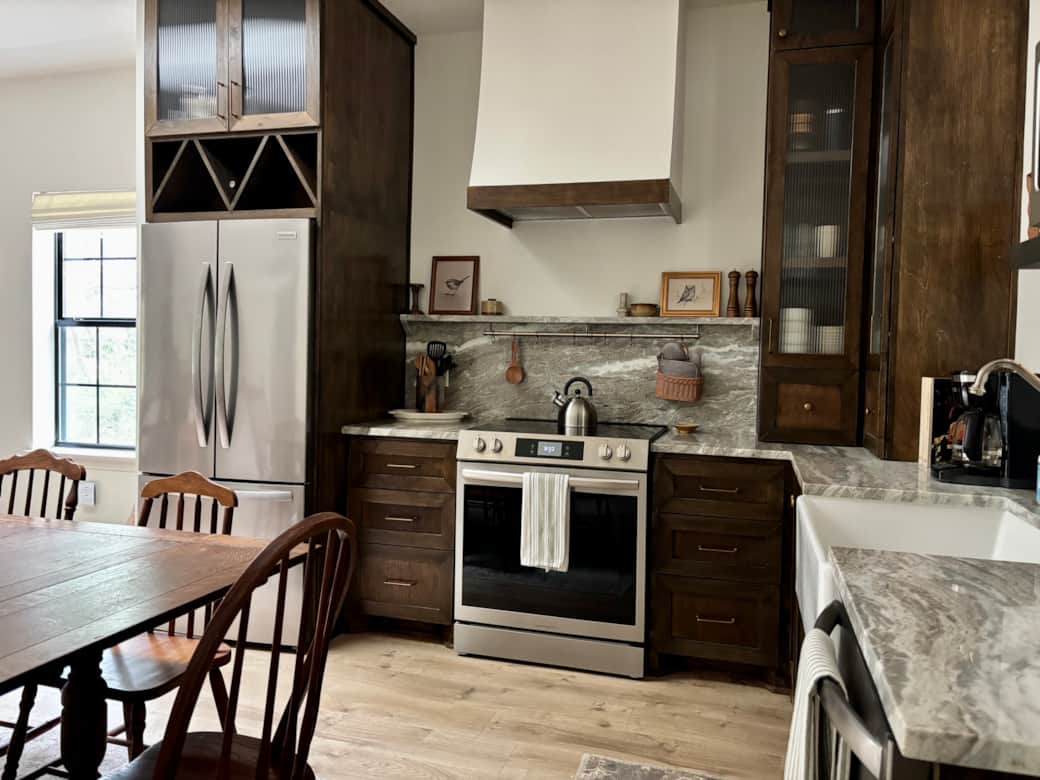Gourmet Kitchen with Stainless Steel Appliances
