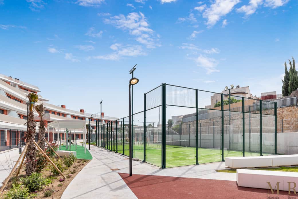 On-site padel court.