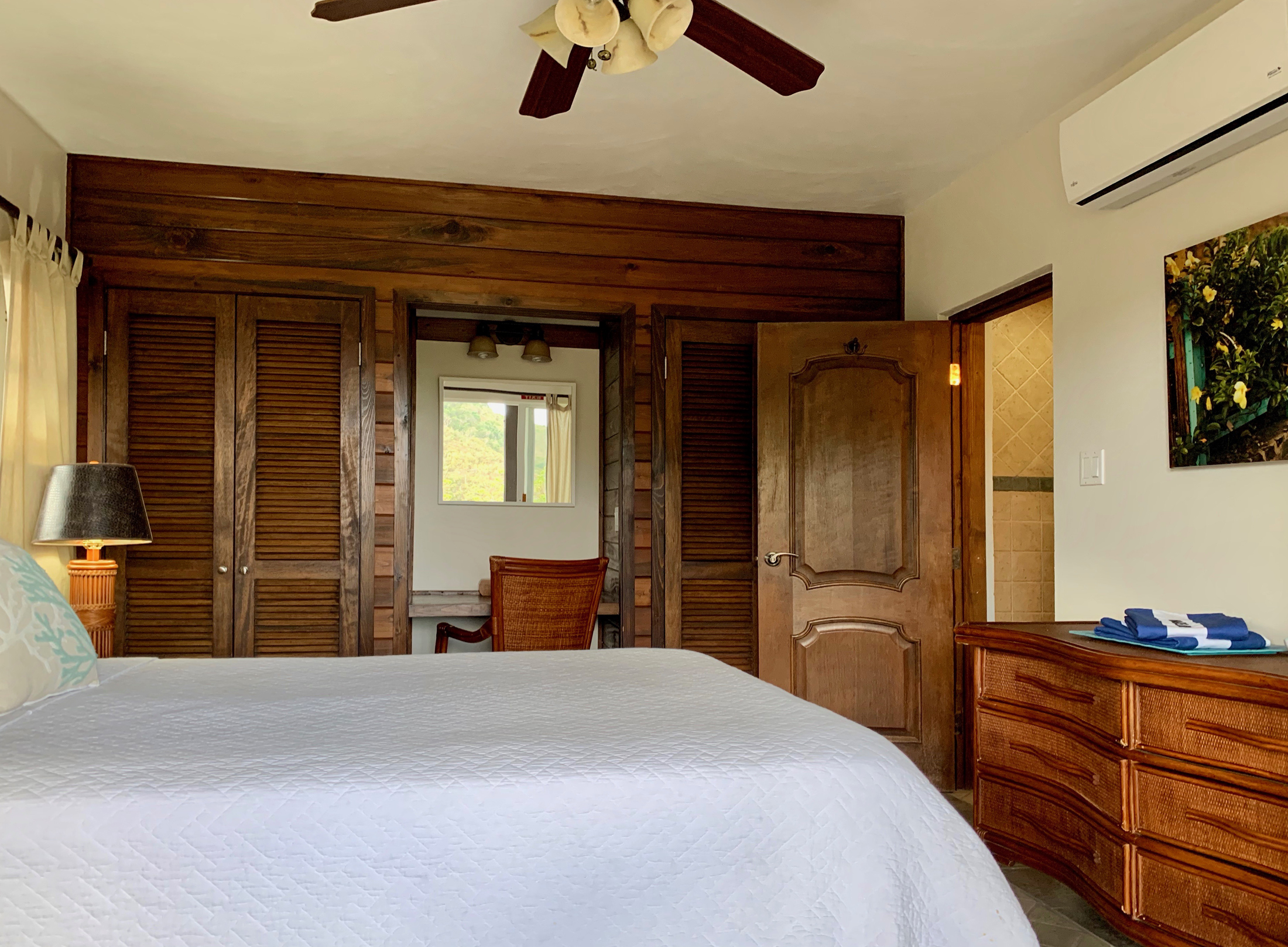 Entrance to first bedroom