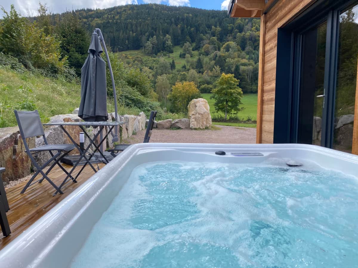 Chalet avec spa à Rochesson