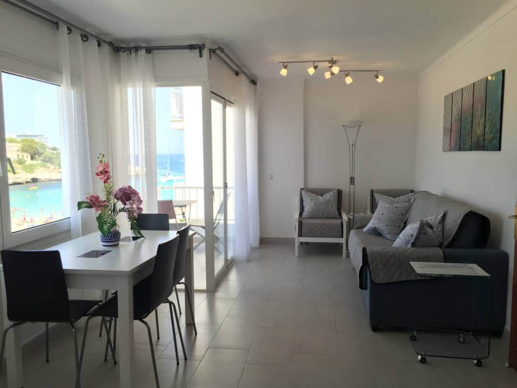 Dining Living room with fantastic views...opening to the terrace.