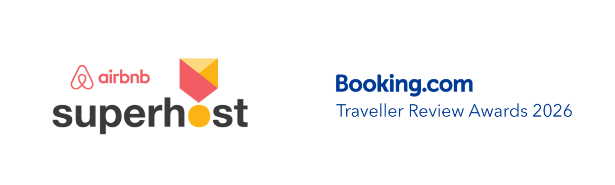Airbnb Superhost - Booking.com Award