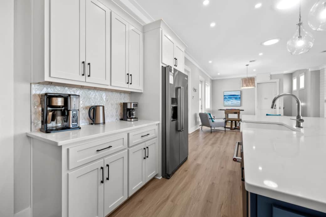 Designer Gourmet Kitchen with Convection Stove, Air Fryer, Toaster Oven & More Designer Gourmet Kitchen with Convection Stove, Air Fryer, Toaster Oven & More