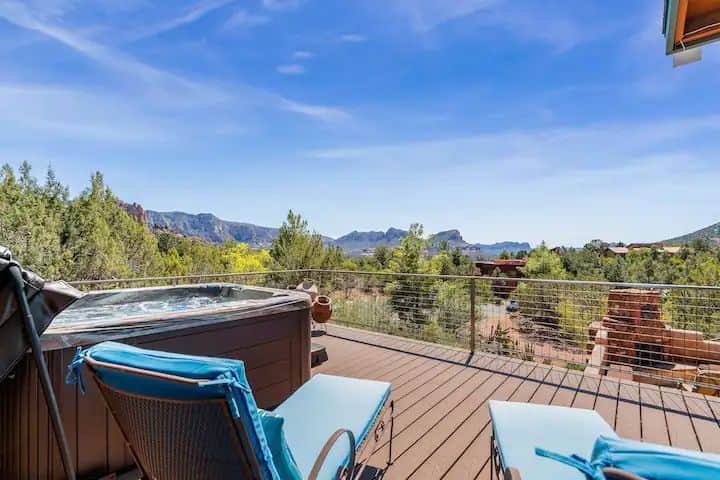 Master Balcony with Spa