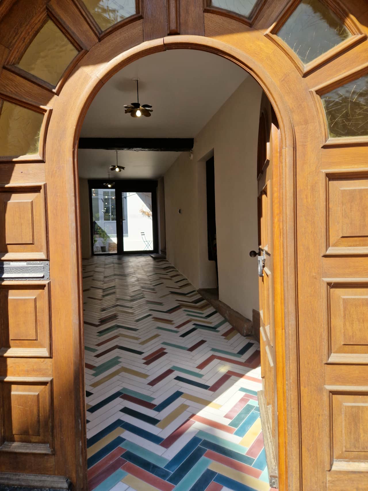 Entrance to the house