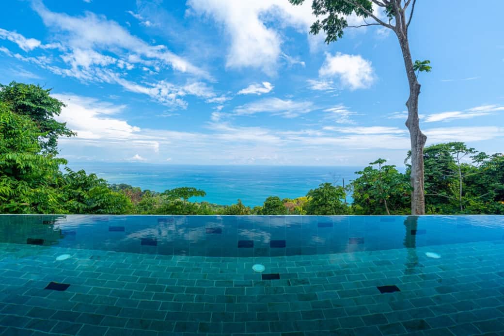 View from salt water pool over looking the Pacific Ocean View from salt water pool over looking the Pacific Ocean