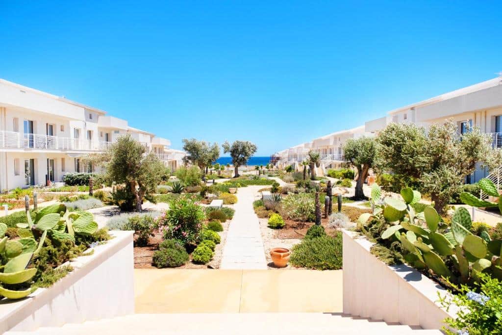 Landscaped communal gardens