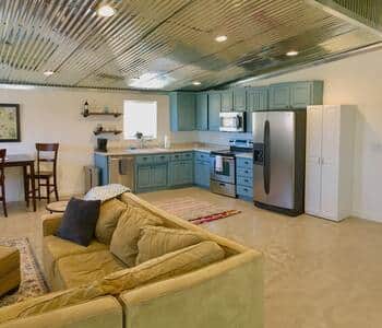 Fully stocked kitchen for up to 5 guests