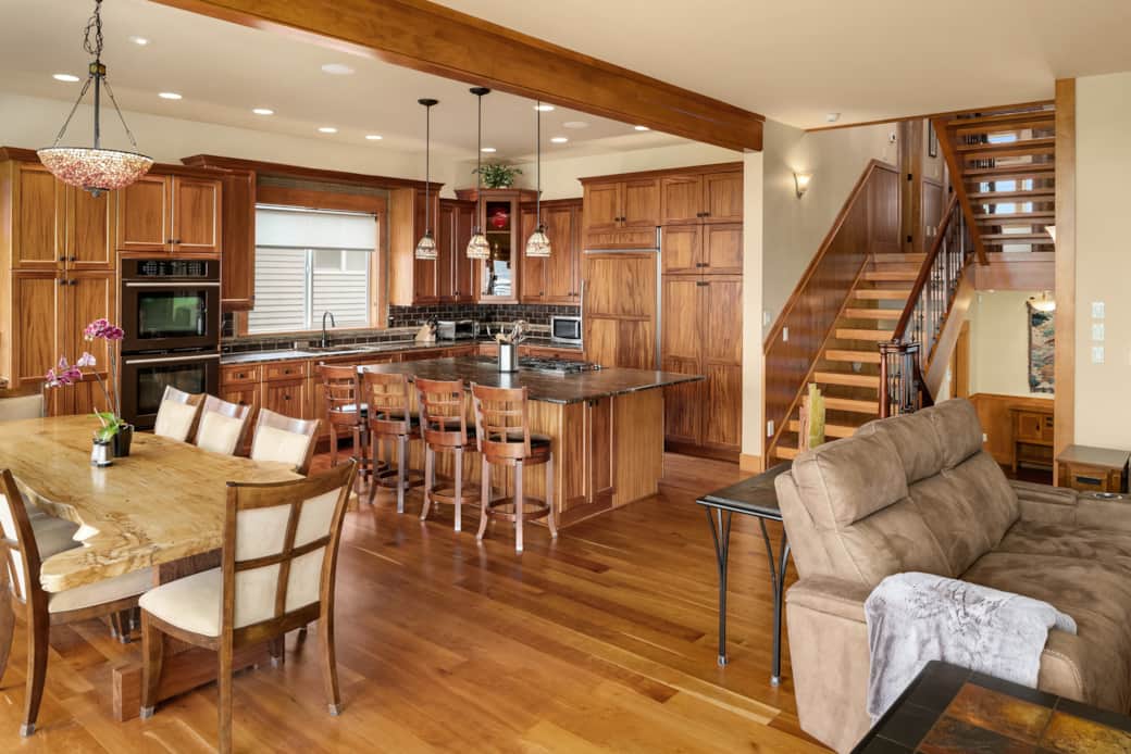 Kitchen and dining room Kitchen and dining room