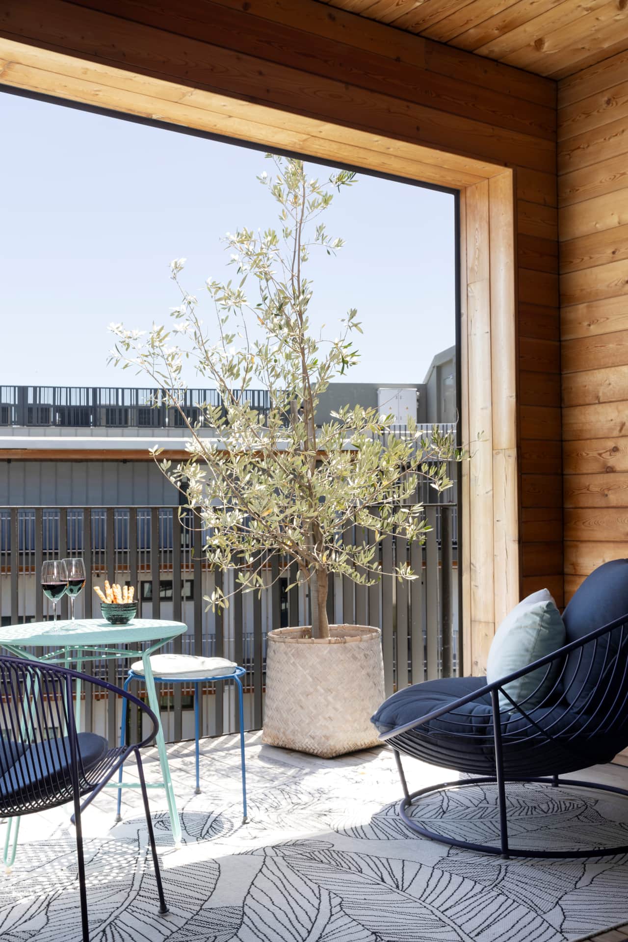 Soak up the Signal Hill views in the Papa Sun sofa by Haldane Martin