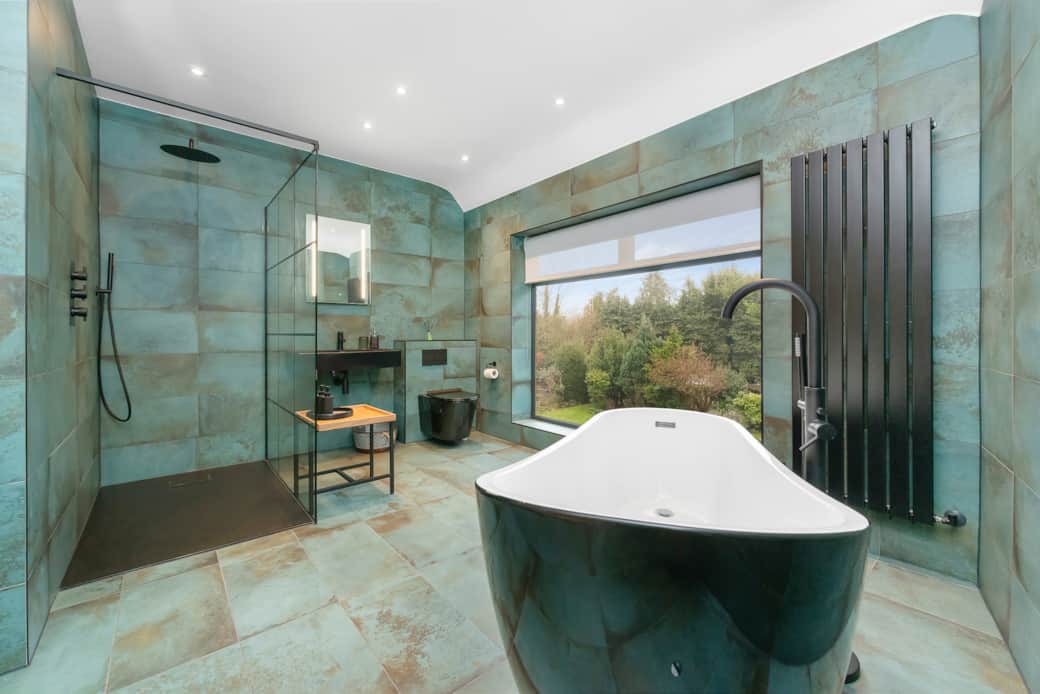 Bath Overlooking Garden