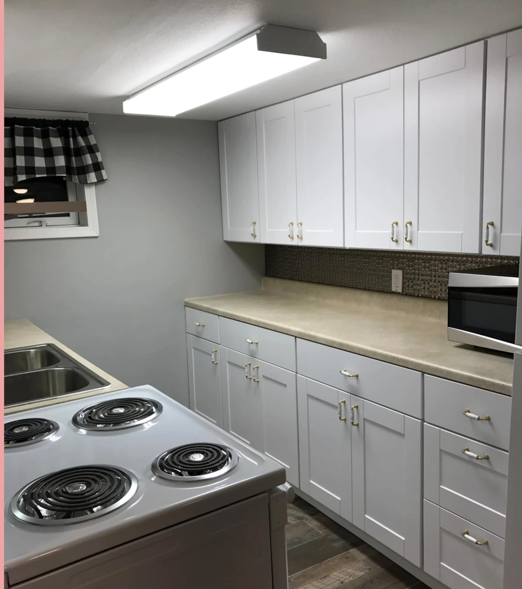 Stocked and updated kitchen Stocked and updated kitchen