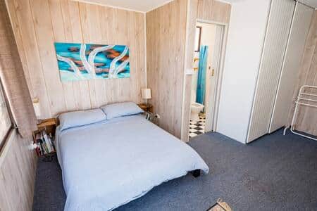 Main bedroom with double bed and private ensuite.