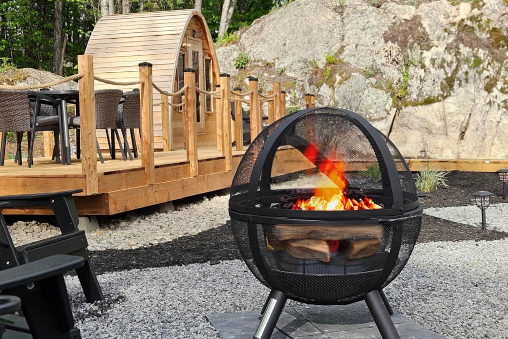 Outdoor Fireplace
