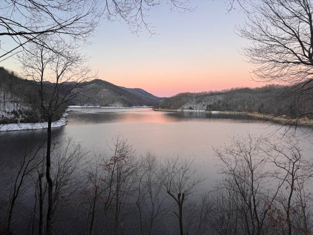 Winter on the Lake is just as beautiful