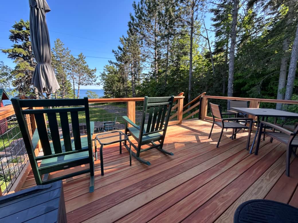Amazing Lake views from your private deck. 