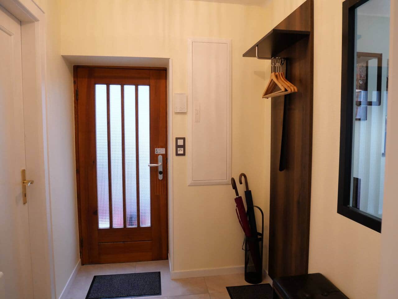 Vestibule vers l'extérieur