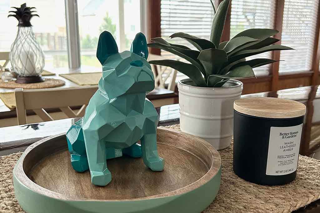 Surf city swell living room decor detail airbnb