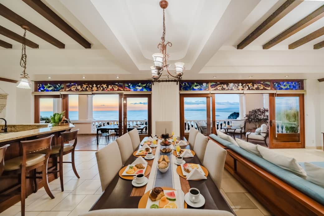 Comfortable dining area to enjoy meals together
