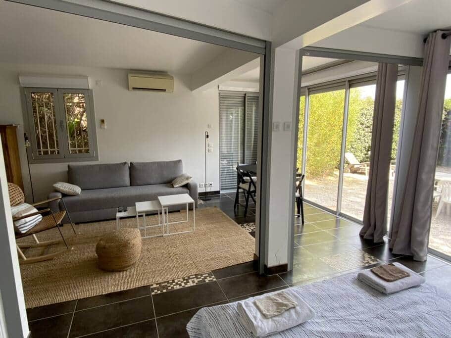 The living room