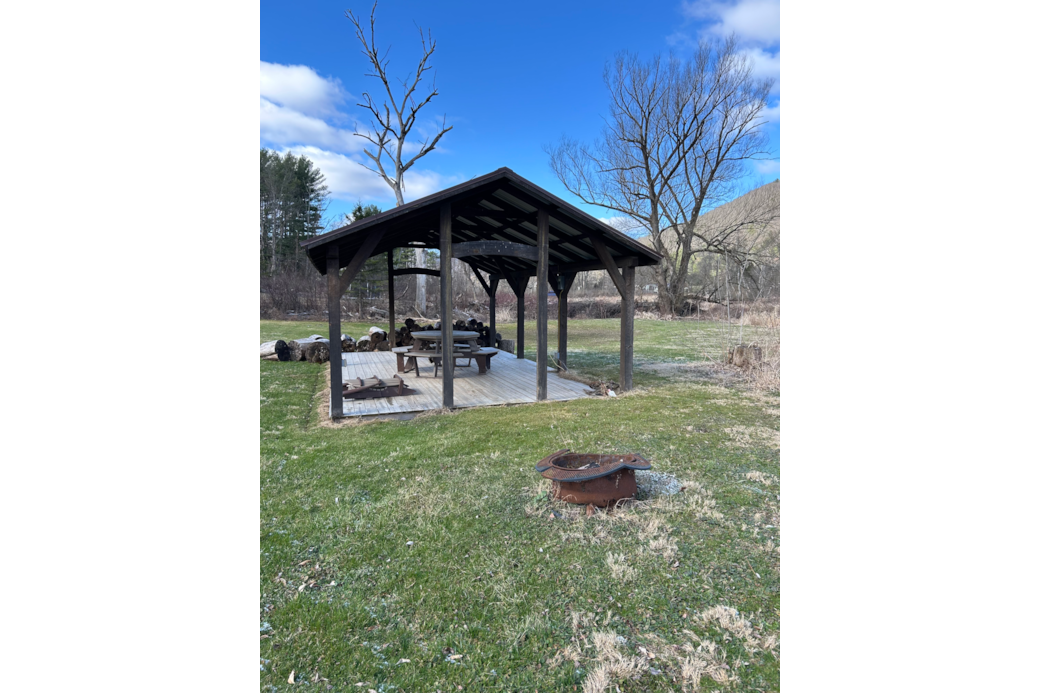 Pavillion  Area on the banks of Marsh Creek