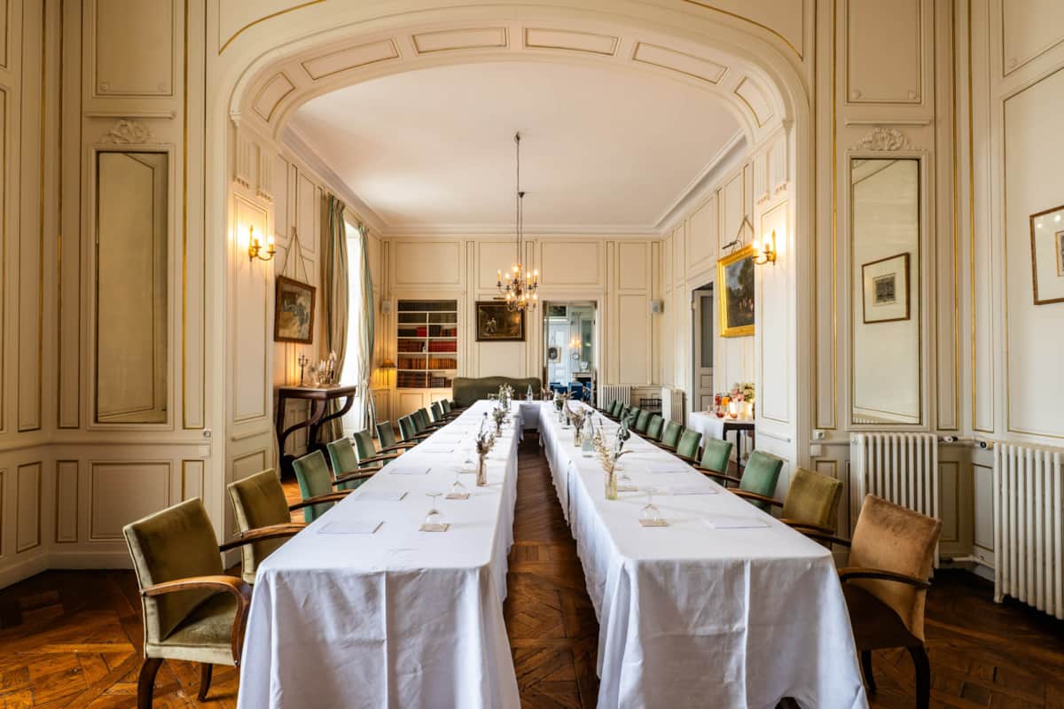 Grand Salon tables en U