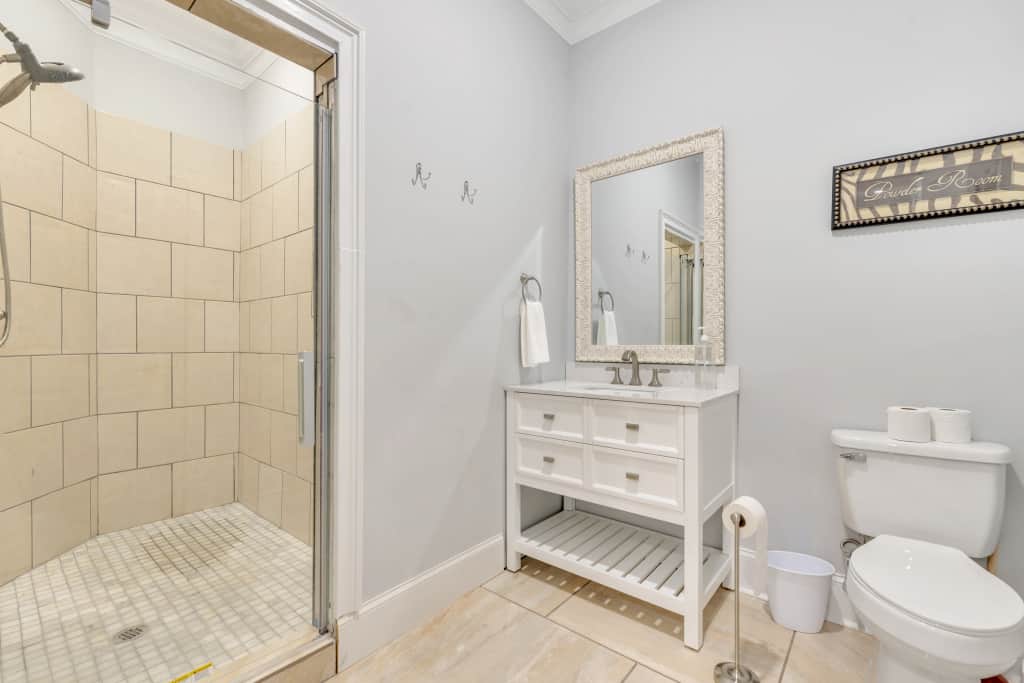 Main Floor Powder Room w/Shower