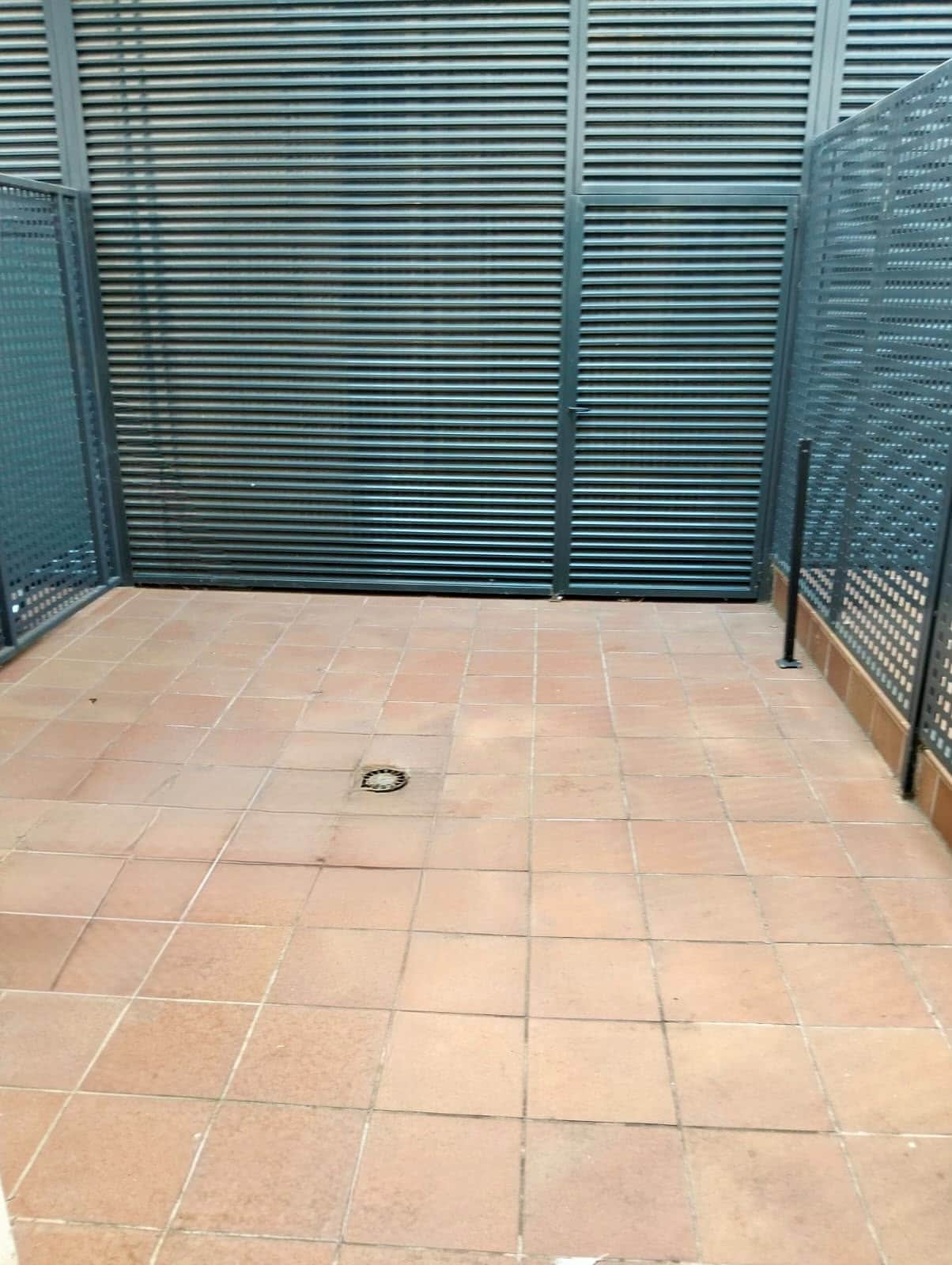 Terraza privada del apartamento