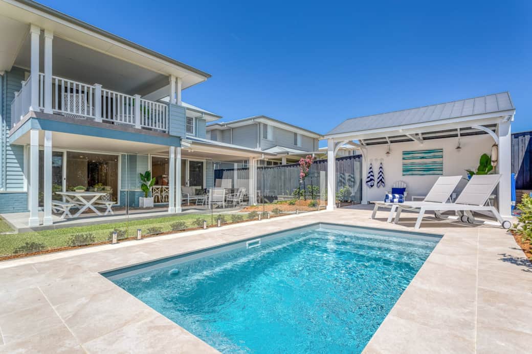 Pool and Pool House