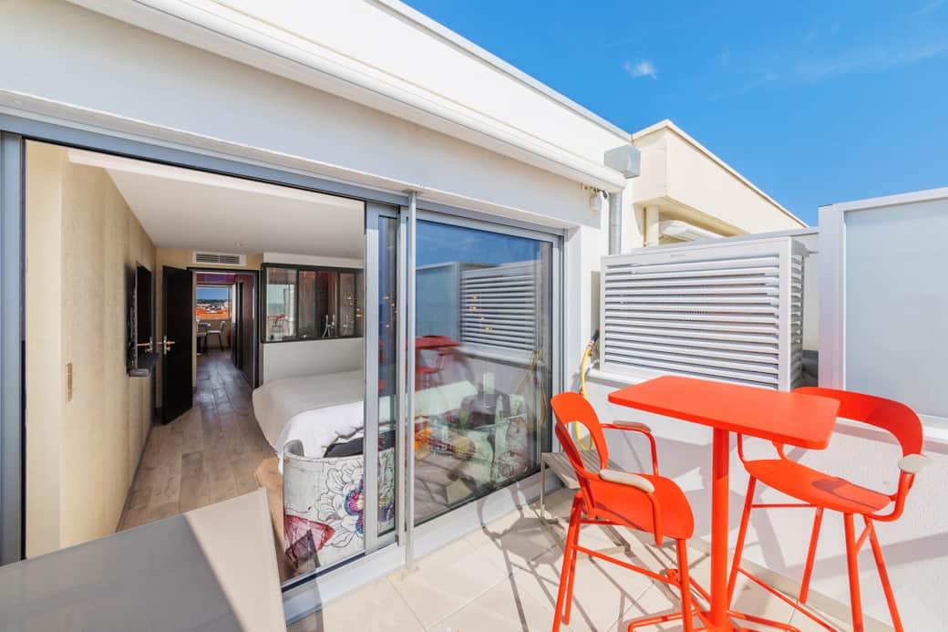 une magnifique terrasse 