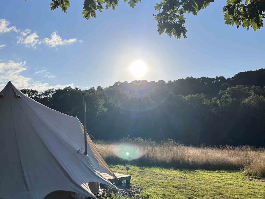 Little bridge camp view