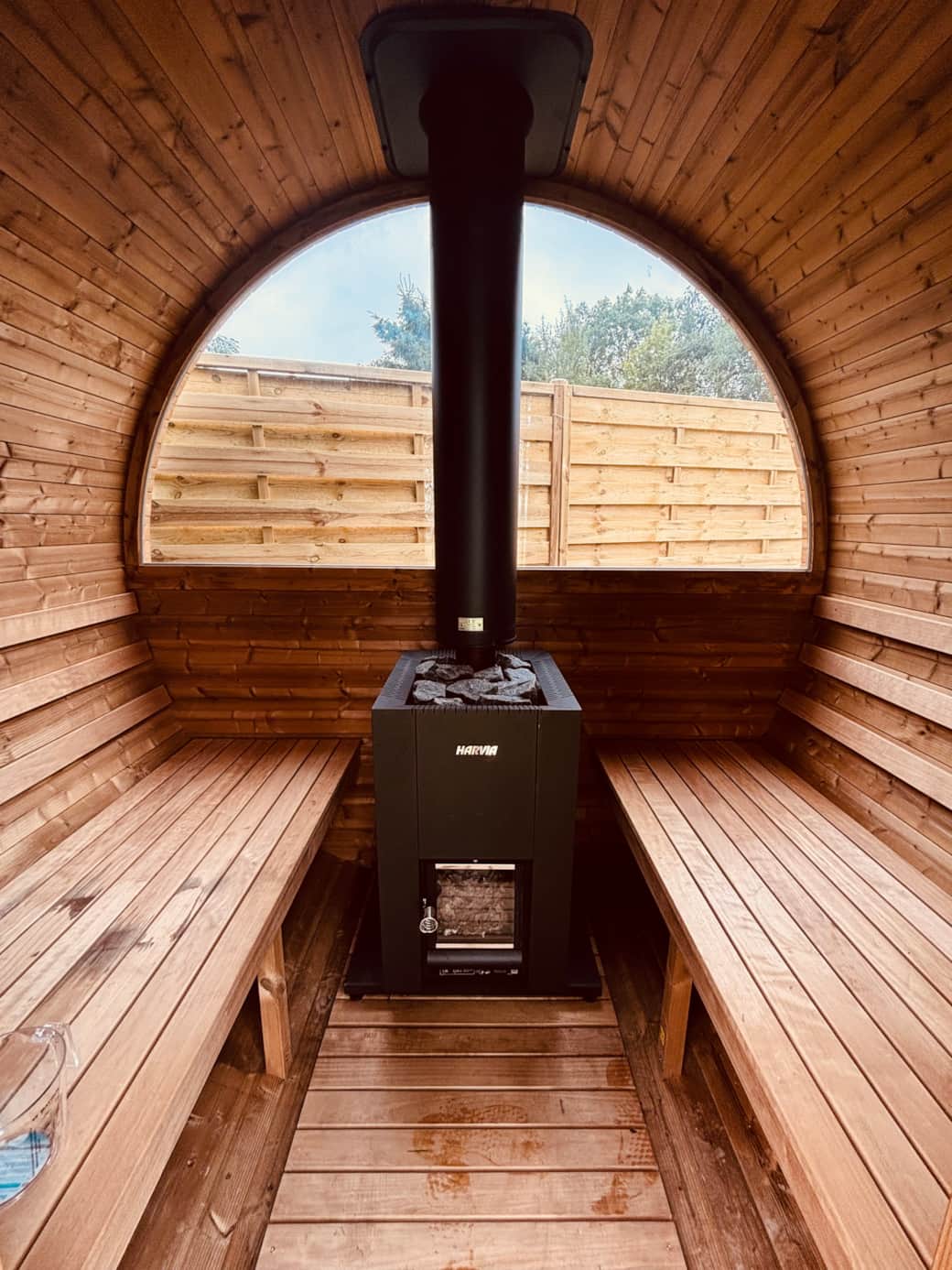 Intérieur sauna