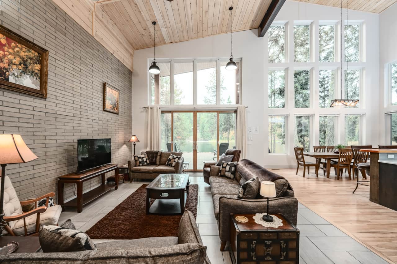 Large bright living space