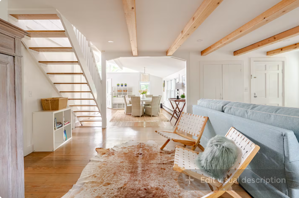 Open plan living space
