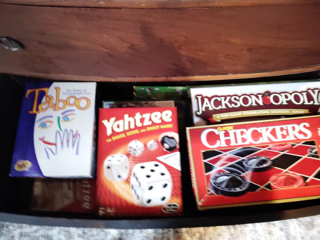 Games under TV