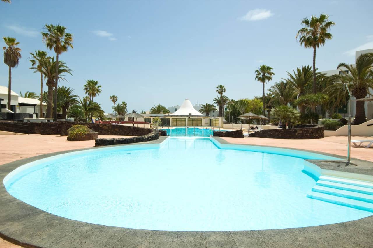 Pool area to enjoy your holiday in Costa Teguise, Lanzarote