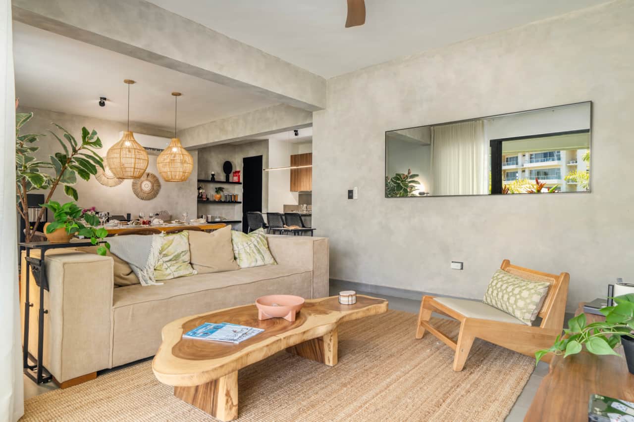A living room that blends comfort and modern design