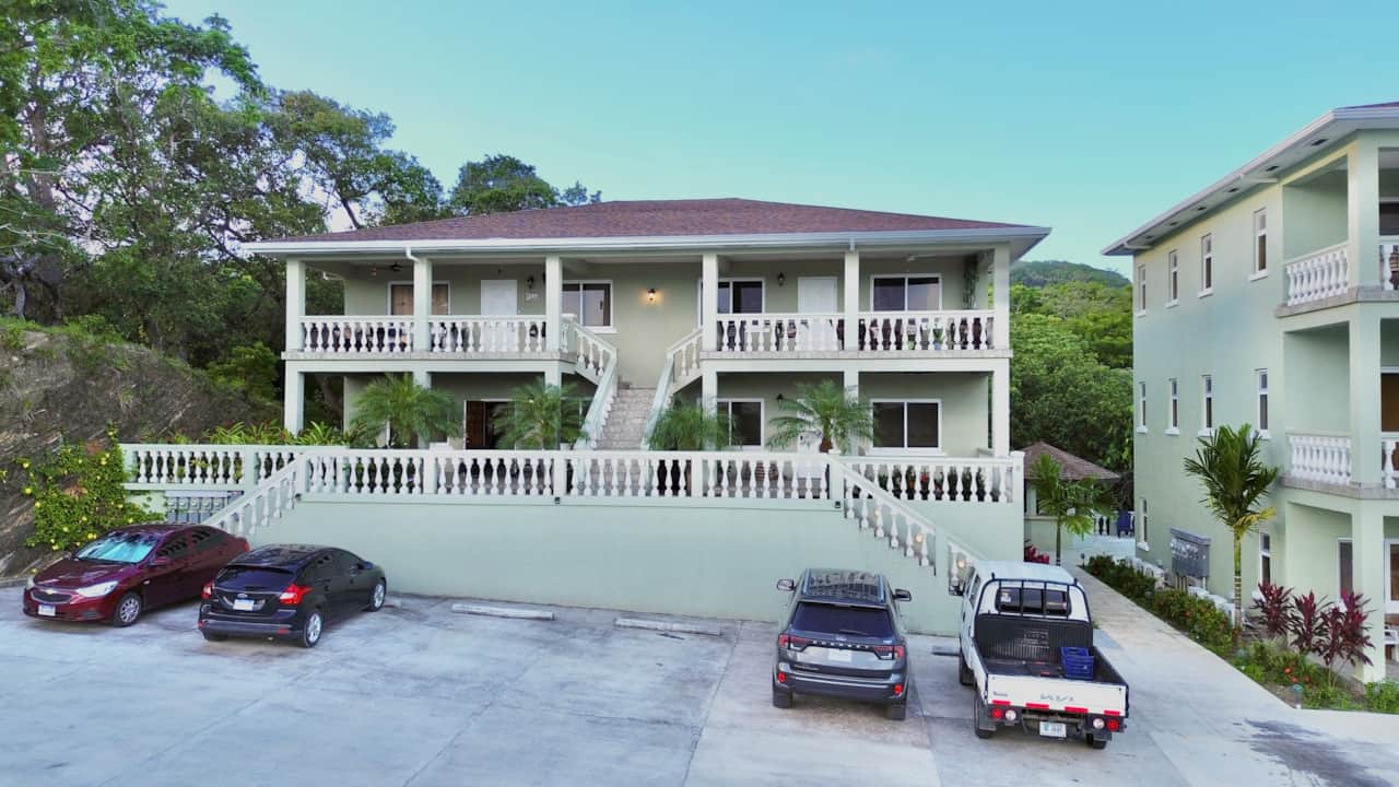 Drone views of Tropical Breeze Condos