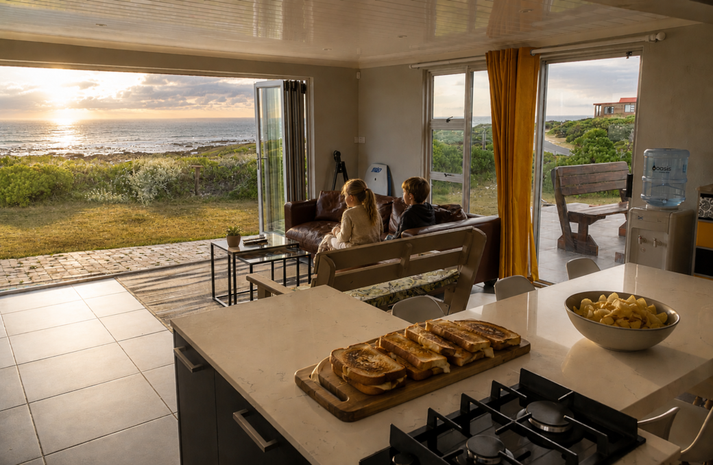 Sea Front Affordable Accommodation - Western Cape - Pearly Beach
