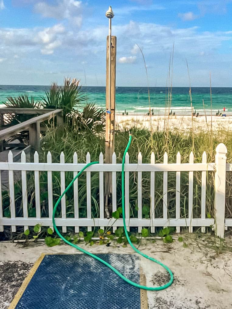 Outdoor Rinse Station
